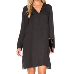 NWOT Vince 100% Silk Pintuck Tunic Dress